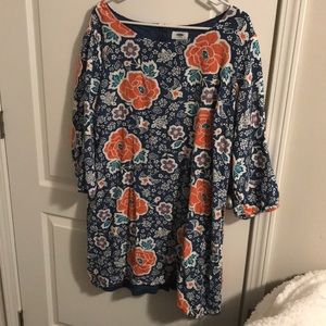 Old Navy Multicolor Floral  Dress PLUS SIZE